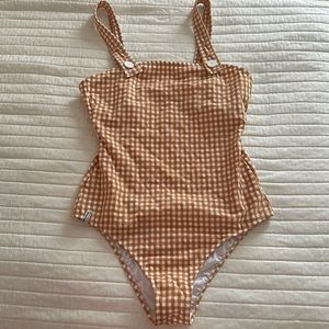Rhythm Gingham One Piece Swimsuit